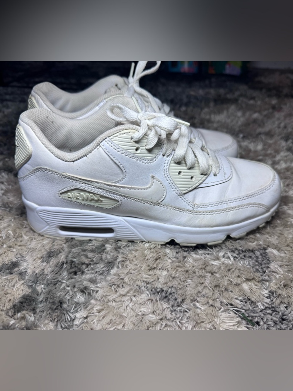 Nike White Air Max kids Low-Top Sneakers